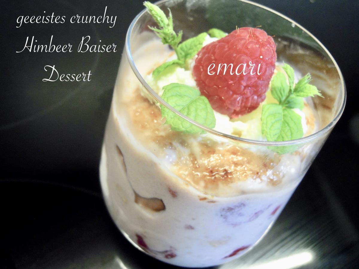 geeistes crunchy Himbeer Baiser Dessert - Kochbar Challenge 7.0 - Juli 2020 - Rezept - Bild Nr. 27