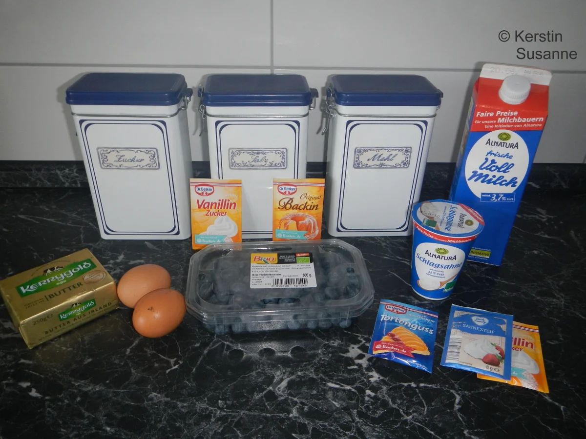 Obstboden mit Heidelbeeren - Rezept - Bild Nr. 4