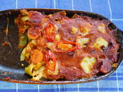 Italienischer Nudelauflauf mit Gemüse und Tomatensauce - Rezept - Bild Nr. 2