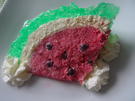 Himbeer-Zitronen-Mousse-Kuppel mit Waldmeister-Topping - Rezept - Bild Nr. 10696