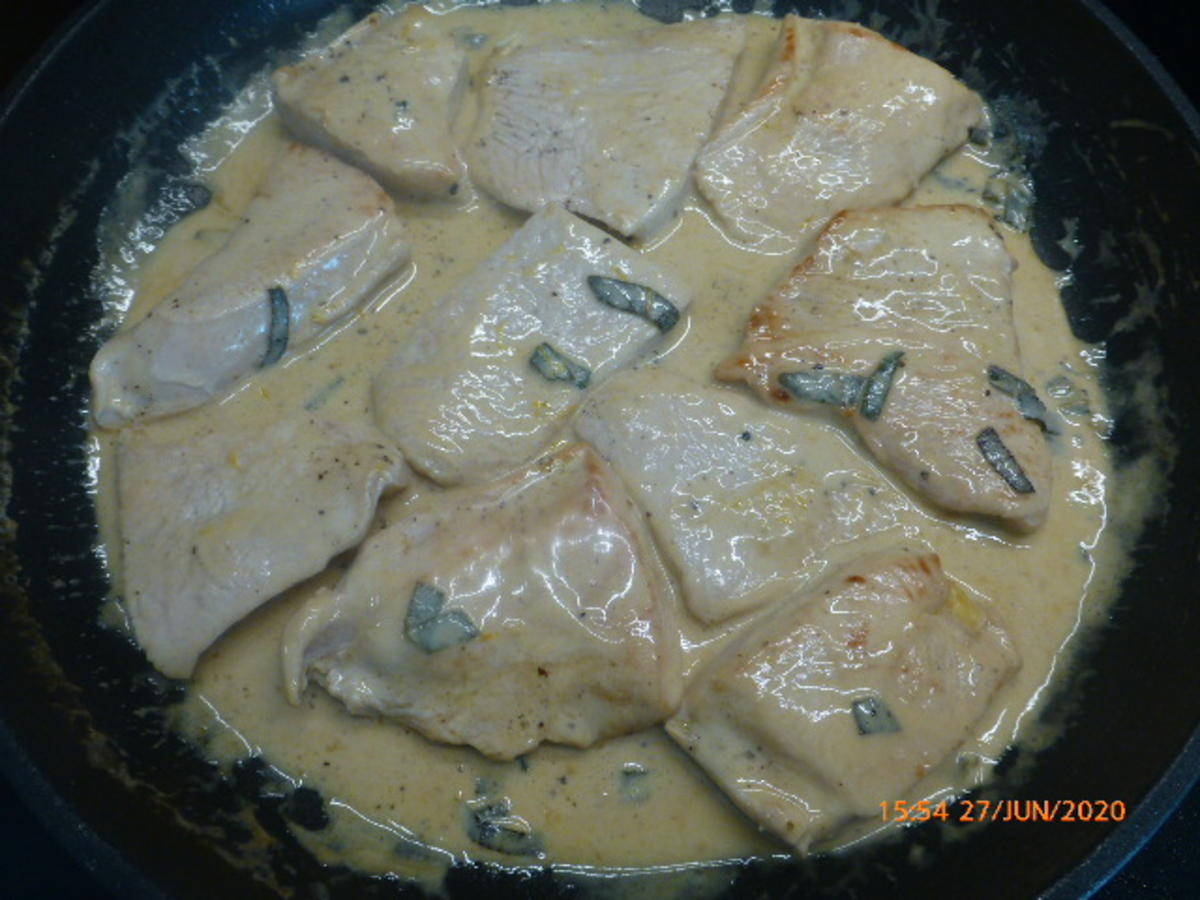 Puten-Piccata in Zitronensahne - Rezept - kochbar.de