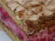 Himbeer-Baiser-Torte - Rezept