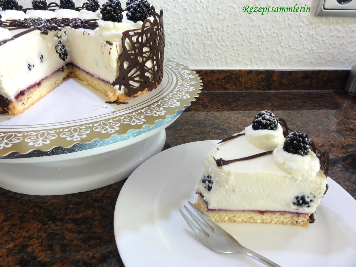 Biskuit:   JOGHURT ~ SAHNE ~ TORTE (24cm) - Rezept - Bild Nr. 4