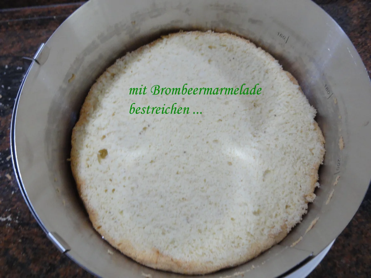 Biskuit:   JOGHURT ~ SAHNE ~ TORTE (24cm) - Rezept - Bild Nr. 6