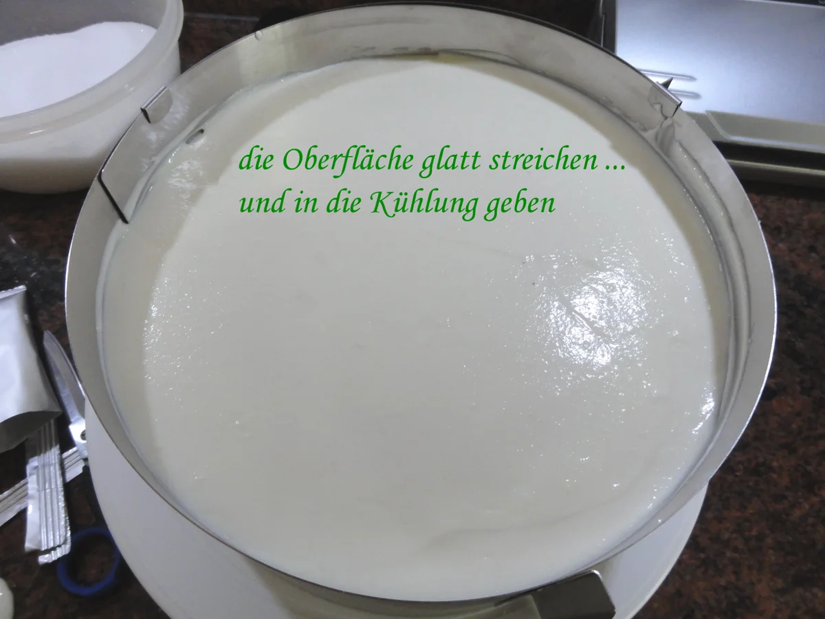 Biskuit:   JOGHURT ~ SAHNE ~ TORTE (24cm) - Rezept - Bild Nr. 10