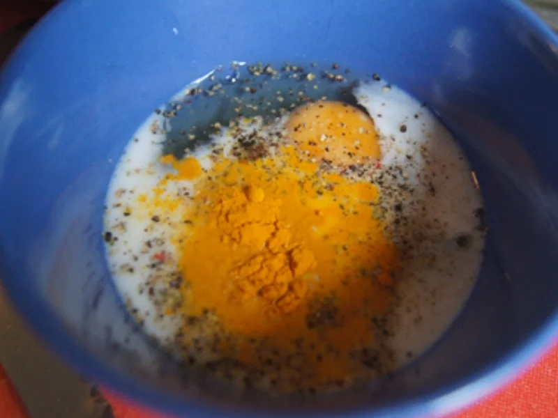 Rezept: Steinpilz-Omelett mit Rahmspinat und Drillingen Bild Nr. 17 Steinpilz-Omelett mit Rahmspinat und Drillingen - Rezept - Bild Nr. 17