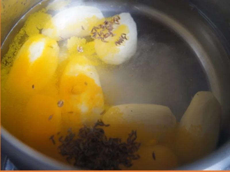 Rezept: Steinpilz-Omelett mit Rahmspinat und Drillingen Bild Nr. 30 Steinpilz-Omelett mit Rahmspinat und Drillingen - Rezept - Bild Nr. 30