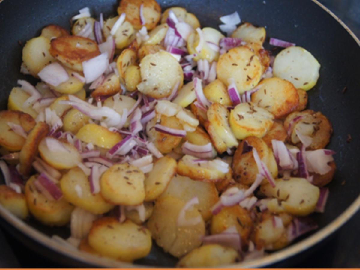 Matjesfilet mit Bratkartoffeln und Rote-Bete-Salat - Rezept - kochbar.de