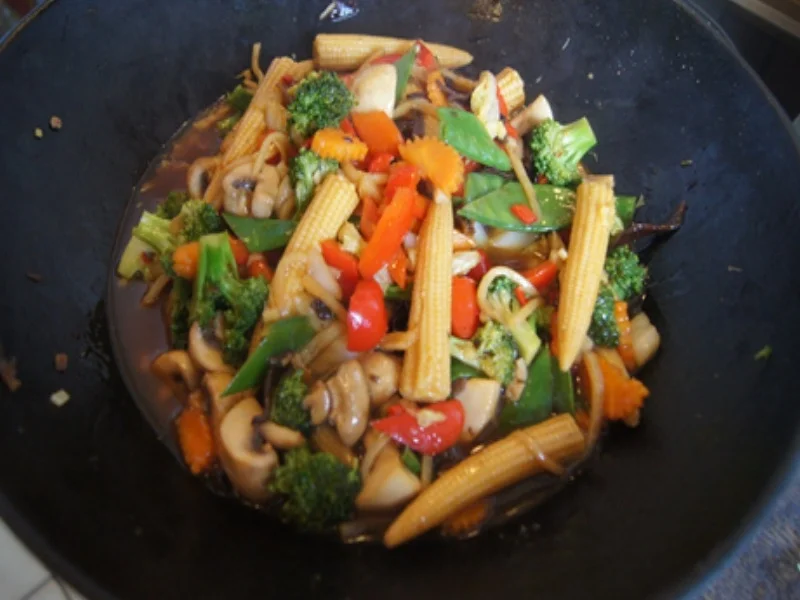 Buddha-Gemüse-Wok - Rezept - Bild Nr. 35