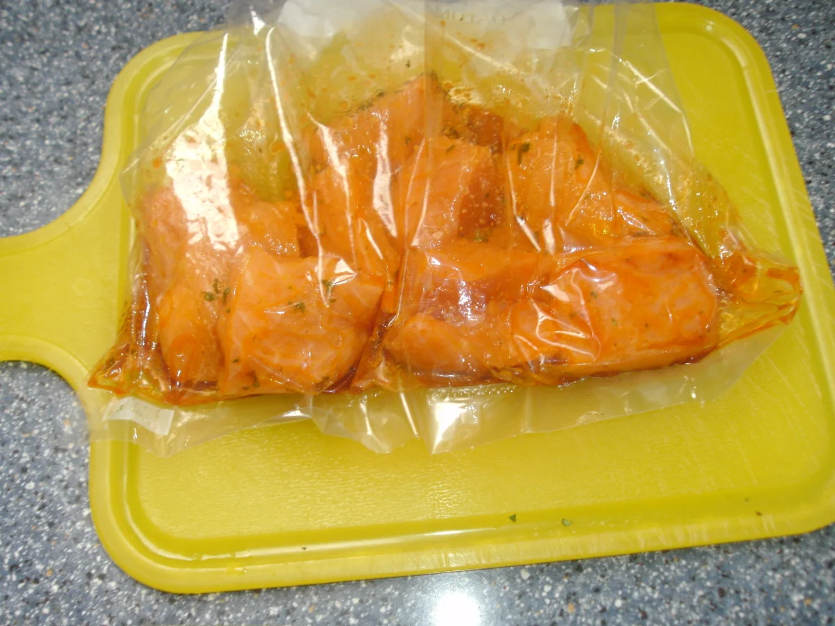 Rezept: Ofengemüse mit Lachs Bild Nr. 6 Ofengemüse mit Lachs - Rezept - Bild Nr. 6