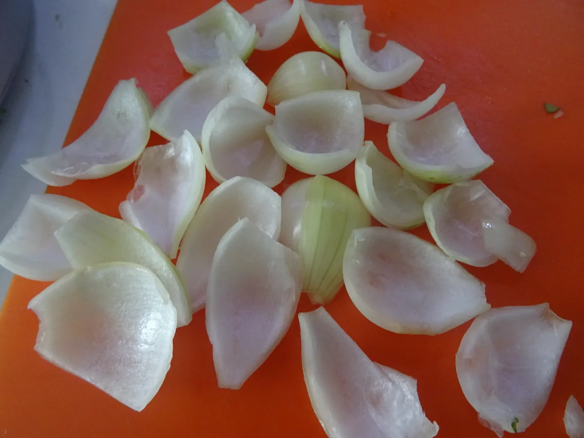 Garnelen-Spieße mit fruchtig-asiatischem Salat und gebratenen Eier-Nudeln - Rezept - Bild Nr. 10713