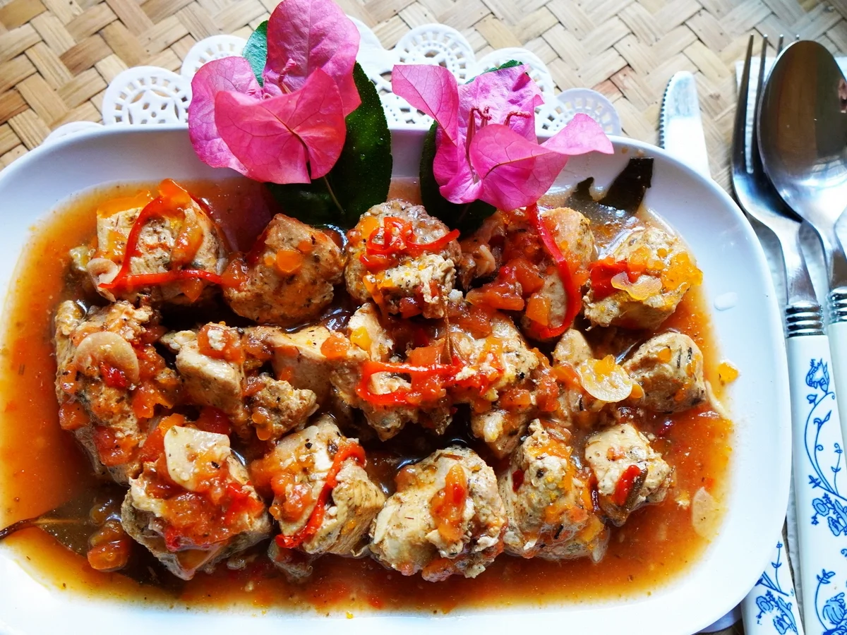 Geschmorte Hühnerbrust - Petto di Pollo in umido - Rezept - Bild Nr. 2