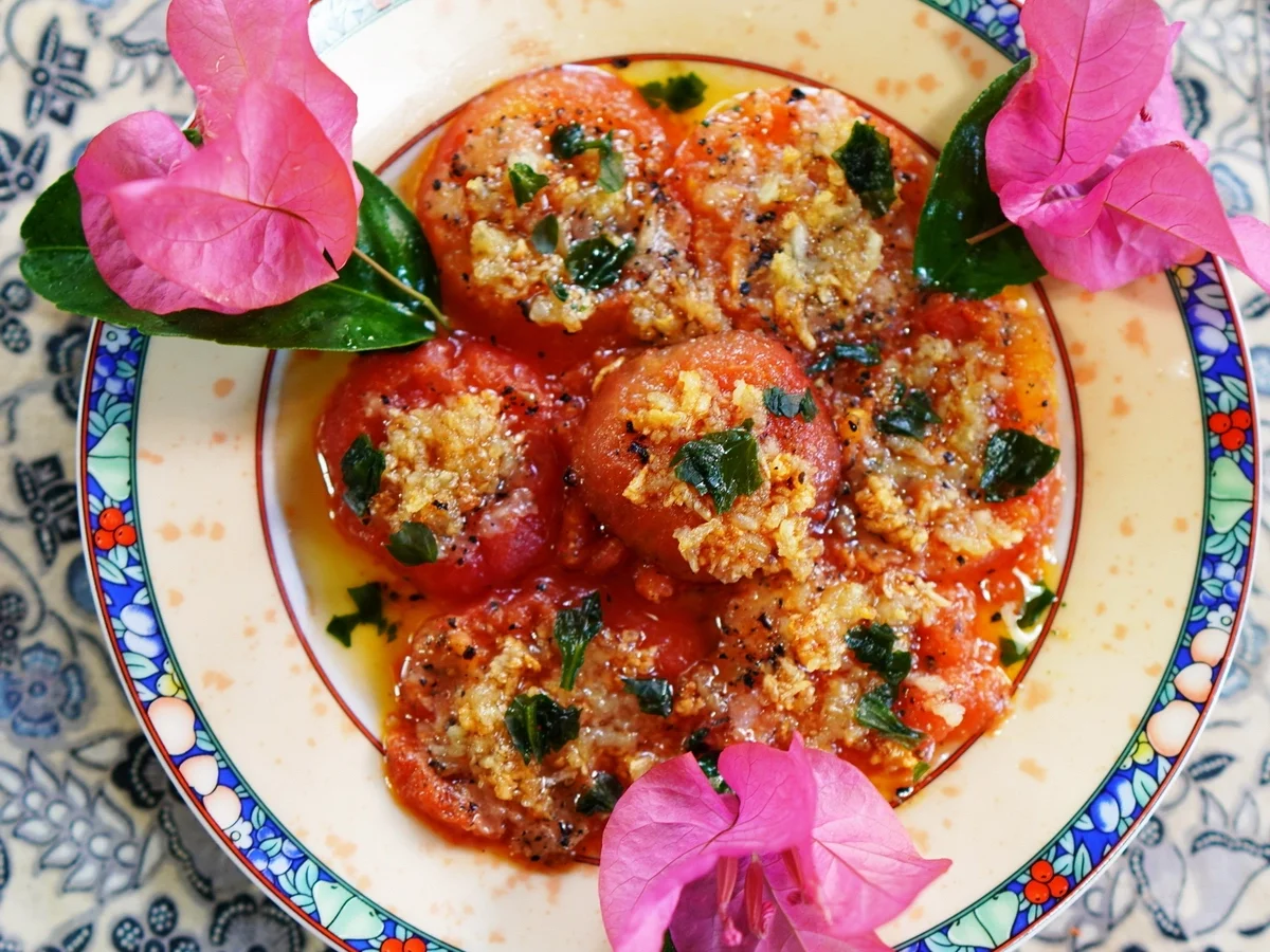 Gebratene Knoblauchtomaten alla Francesca - Rezept - Bild Nr. 2