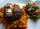 Djuvec Reis mit Bifteki - Rezept - Bild Nr. 2