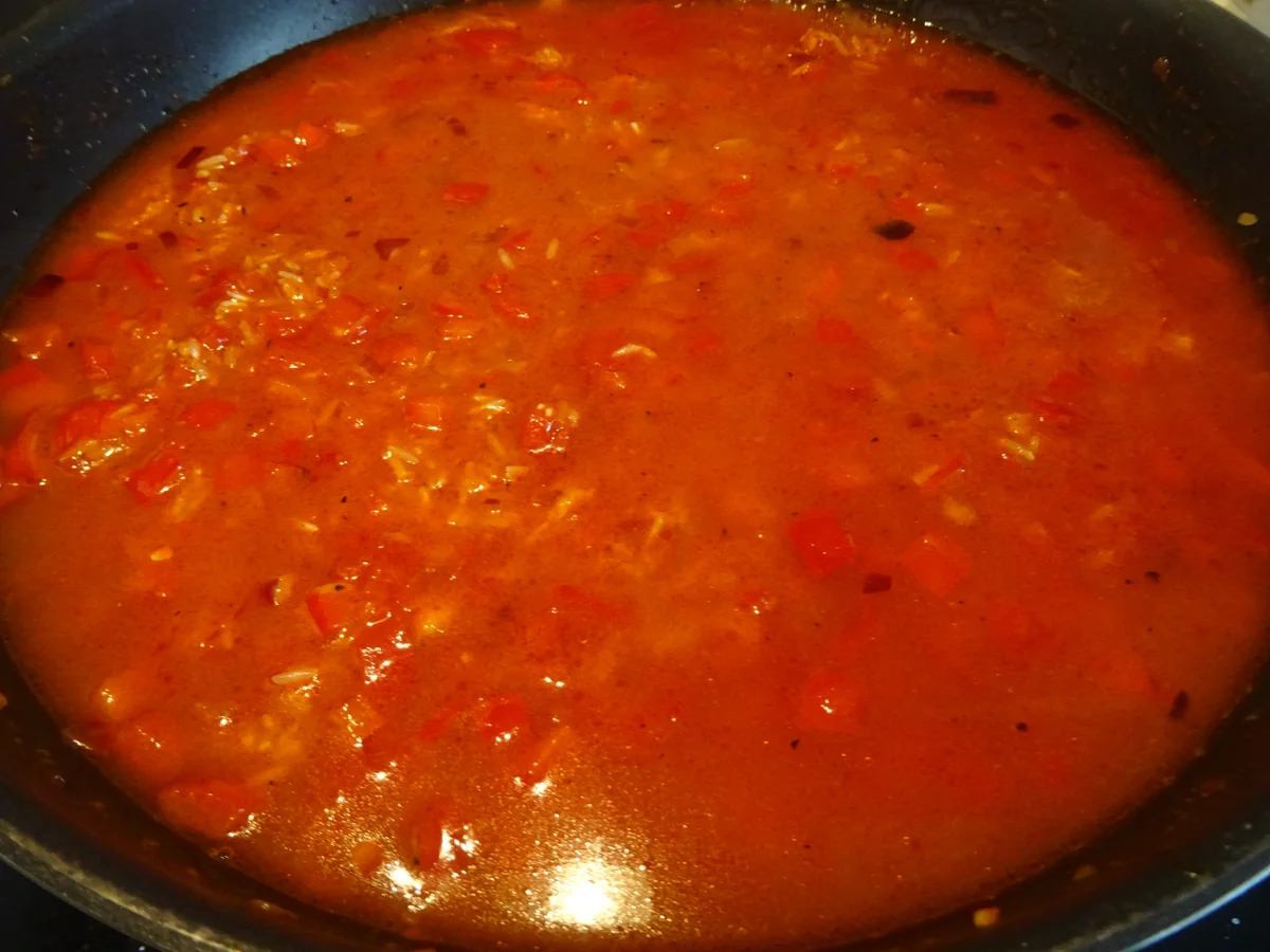 Rezept: Djuvec Reis mit Bifteki Bild Nr. 7 Djuvec Reis mit Bifteki - Rezept - Bild Nr. 7