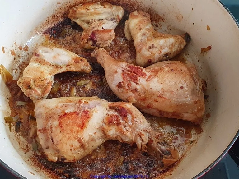 Rezept: Geflügel - Sosse - Blumenkohlreis - Salat Bild Nr. 3 Geflügel - Sosse - Blumenkohlreis - Salat - Rezept - Bild Nr. 3