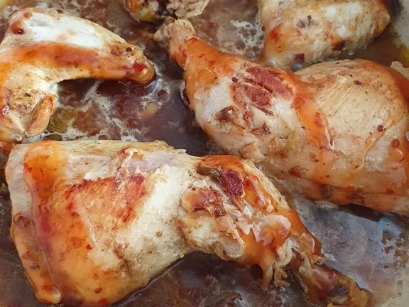 Rezept: Geflügel - Sosse - Blumenkohlreis - Salat Bild Nr. 4 Geflügel - Sosse - Blumenkohlreis - Salat - Rezept - Bild Nr. 4