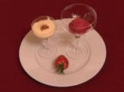 Beeren-Halbgefrorenes mit Wodka-Vanillepudding (Lou Hoffner) - Rezept