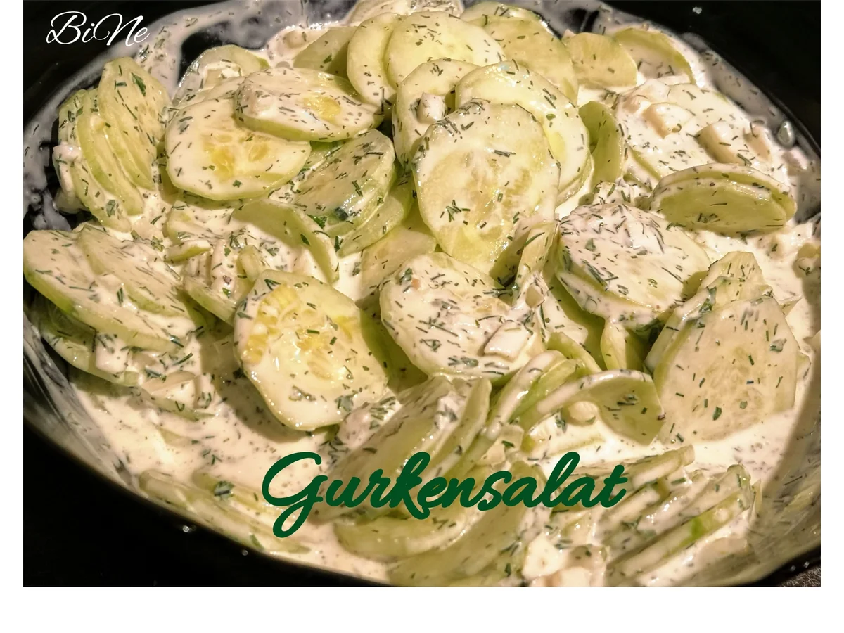 BiNe` S GURKENSALAT - Rezept - Bild Nr. 2