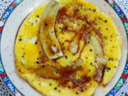 Frühstücksomelette mit Banane und Dattelhonig - Rezept - Bild Nr. 2