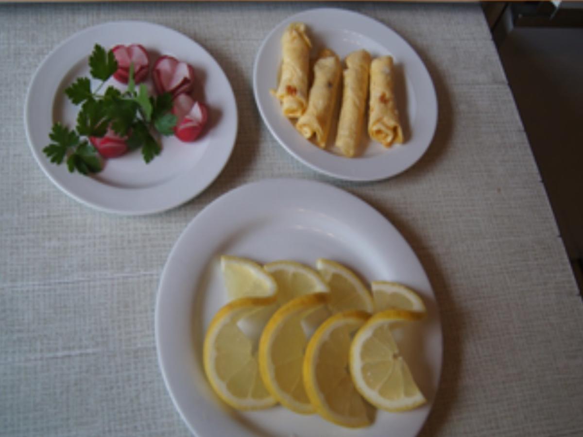 Seelachsfilet mit Rote-Bete-Salat und Kartoffelstampf - Rezept - Bild Nr. 10835