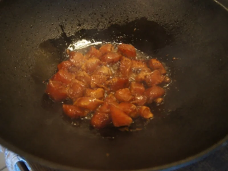 Putenbrustfilet mit Paprika und gelber Basmatireis - Rezept - Bild Nr. 12