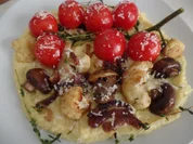 Polenta mit gebratenem Gemüse - Rezept - Bild Nr. 10799