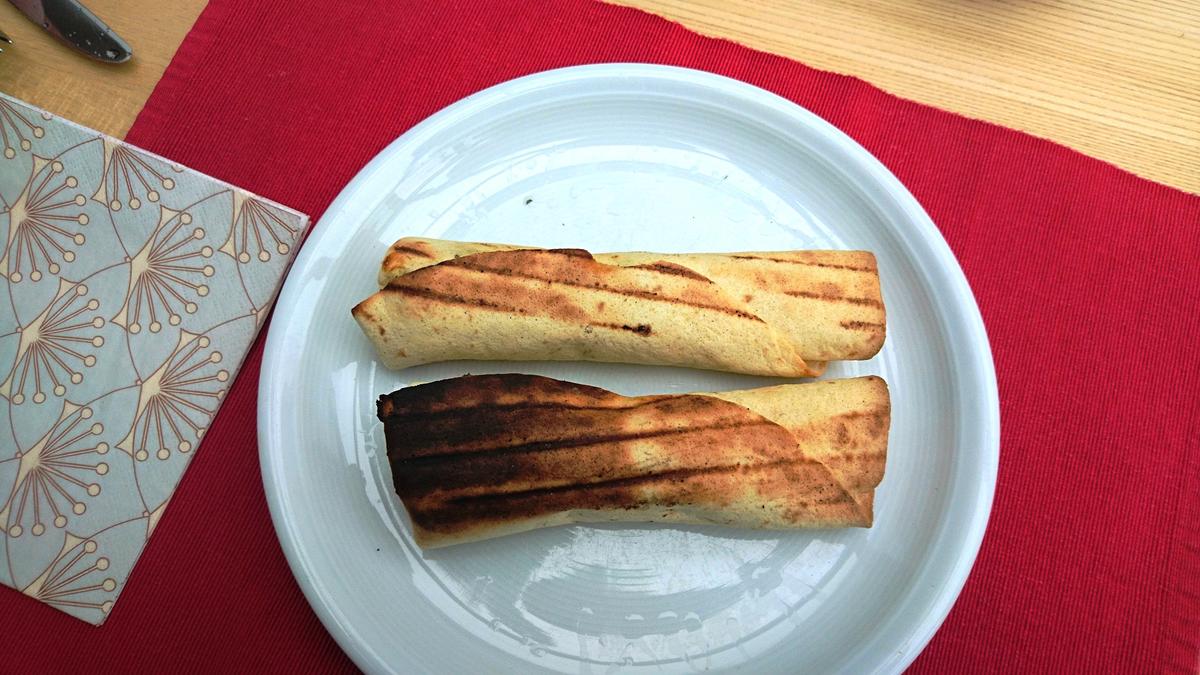 Quesadillas mit Grünkohl-Ziegenfrischkäsefüllung BBQ - Rezept - Bild Nr. 5