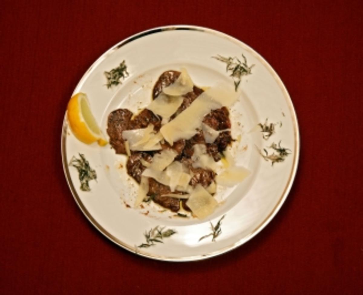 Rinder-Carpaccio mit Baguettebrot (René Weller) - Rezept - kochbar.de
