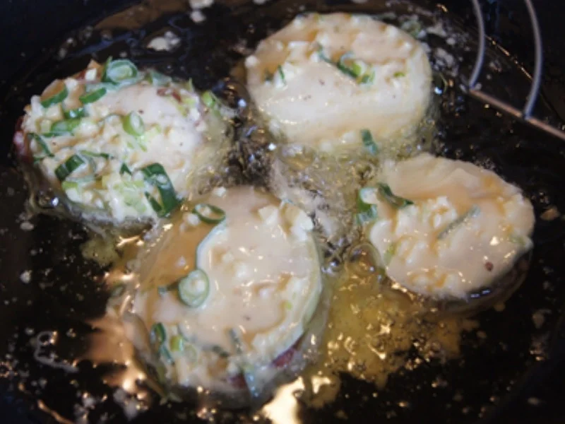 Knusprige Auberginen mit Nasi goreng - Rezept - Bild Nr. 10811