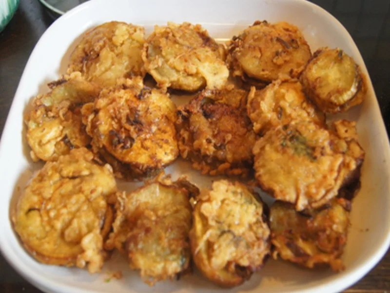 Knusprige Auberginen mit Nasi goreng - Rezept - Bild Nr. 10811