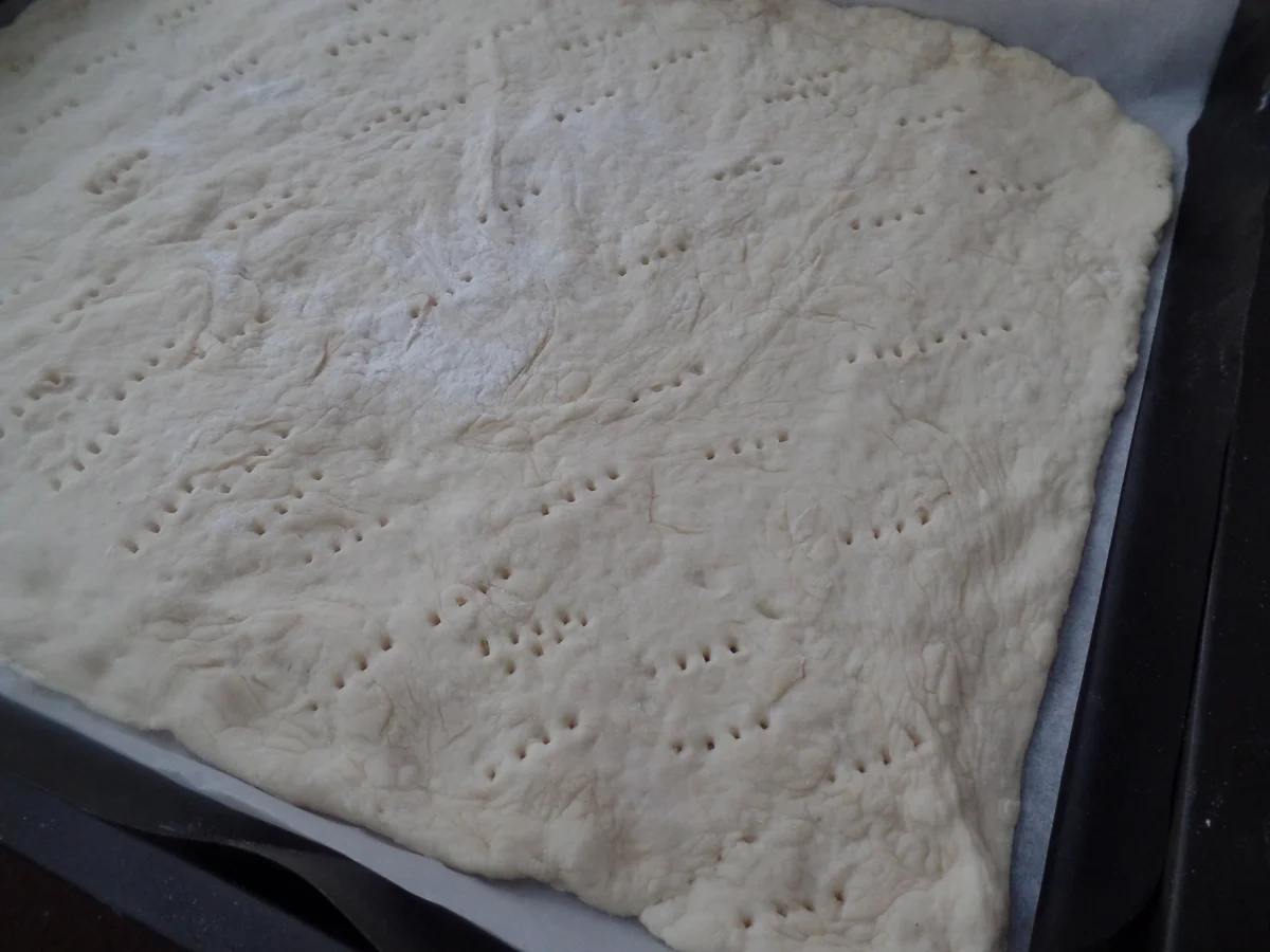 Pizza-Salami mit Gemüse und Oliven - Rezept - Bild Nr. 10814