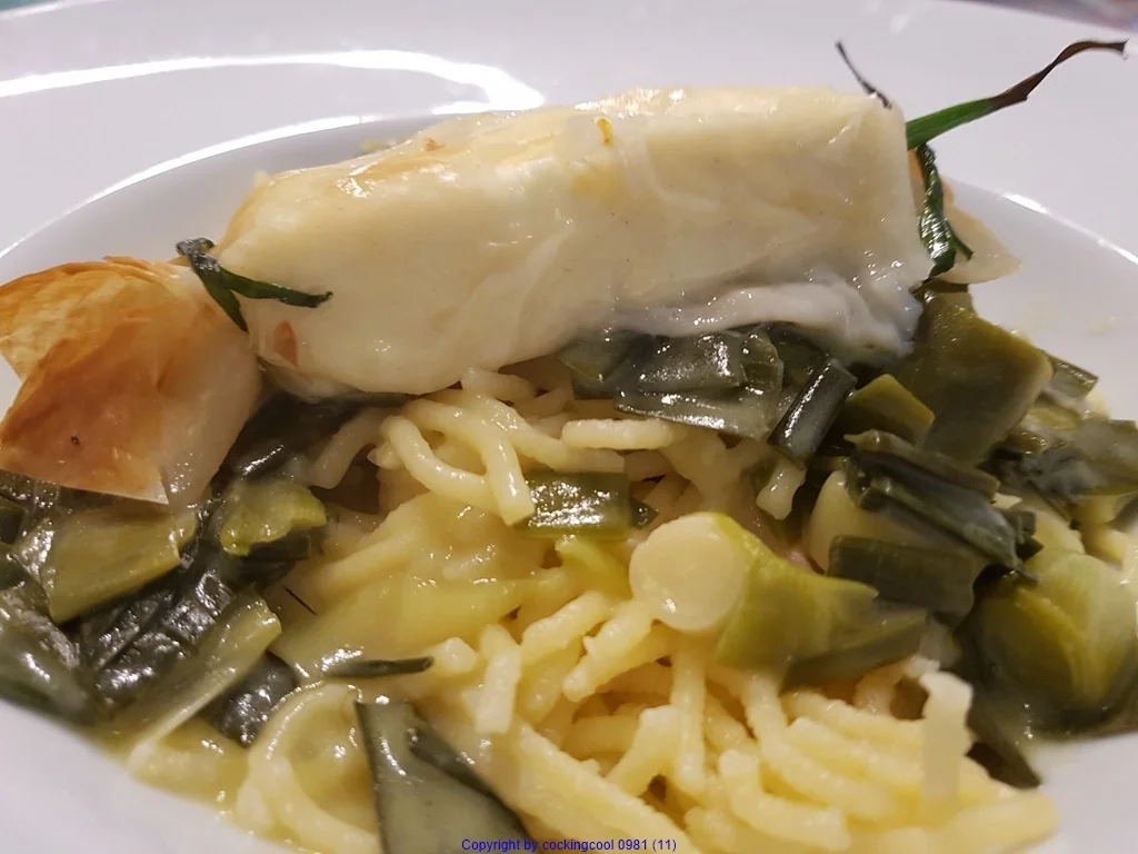 Rezept: Käsepäckchen mit Pasta und Garten Porree Bild Nr. 13 Käsepäckchen mit Pasta und Garten Porree - Rezept - Bild Nr. 13