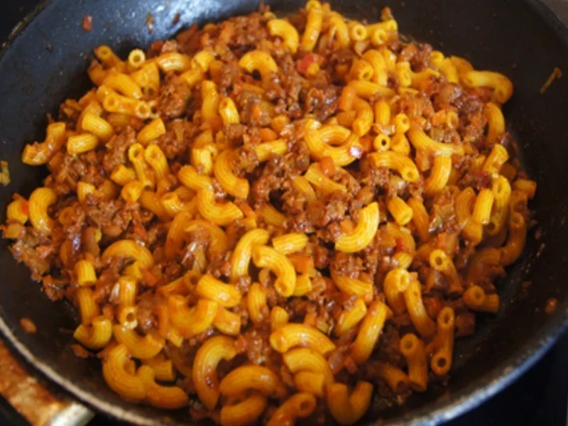 Rezept: Pasta mit Hörnchen Nudeln Bild Nr. 23 Pasta mit Hörnchen Nudeln - Rezept - Bild Nr. 23