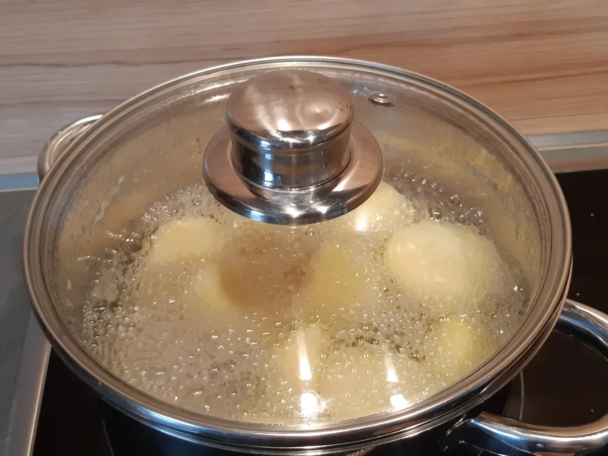 Fischfilet mit Spinat-Kartoffel-Stampf - Rezept - Bild Nr. 3