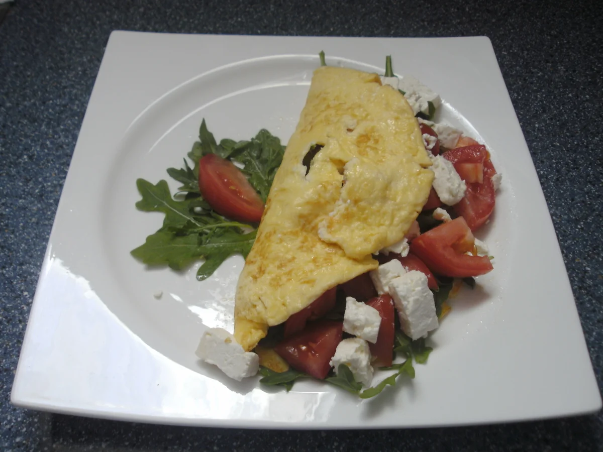 Rezept: Omelett Bild Nr. 3 Omelett - Rezept - Bild Nr. 3