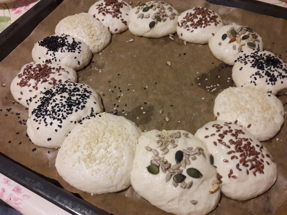 Ciabatta-Brötchen-Kranz - Rezept - Bild Nr. 13