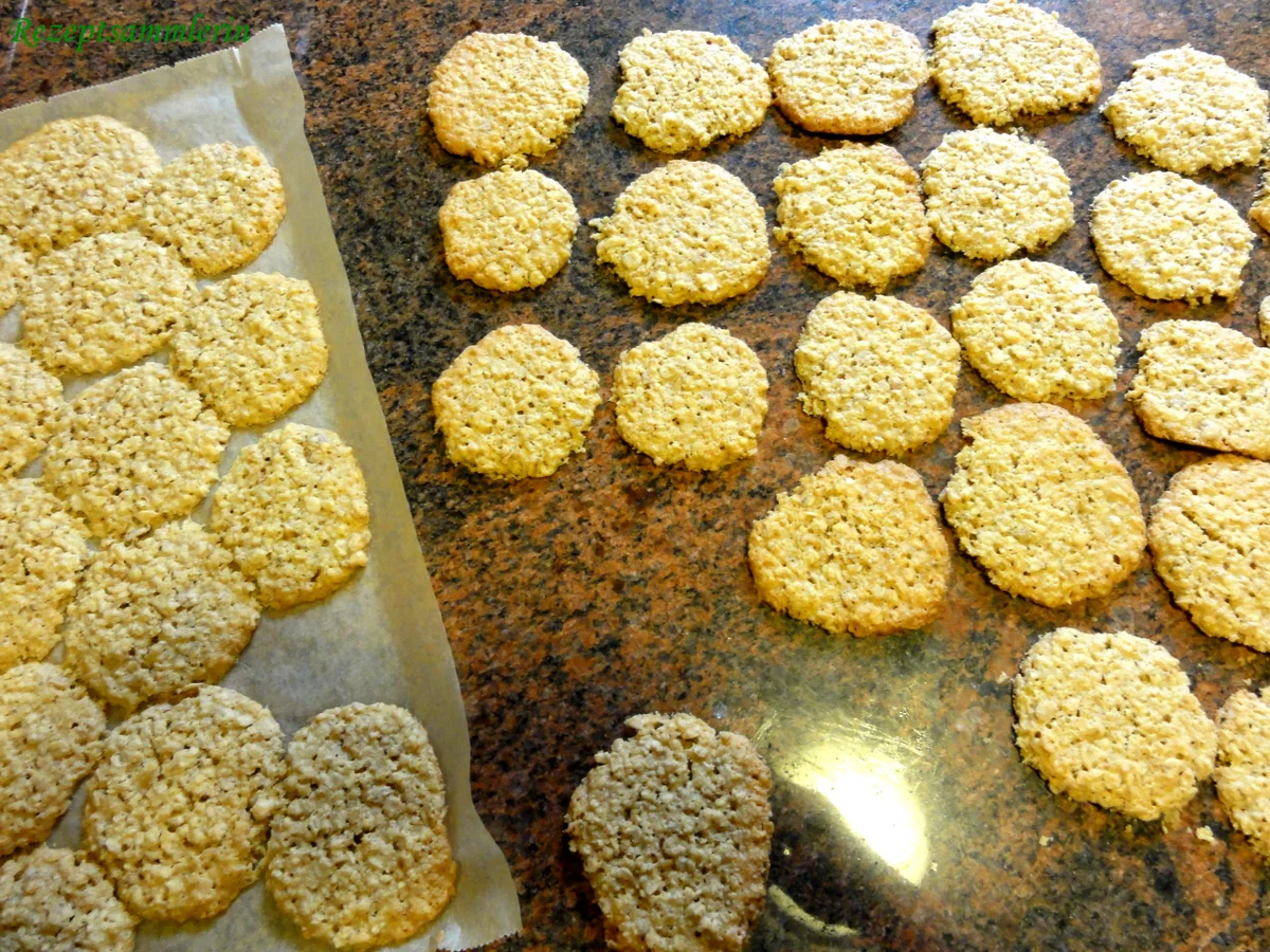 Kekse:   HAFERFLOCKEN ~ KEKSE - Rezept - Bild Nr. 7