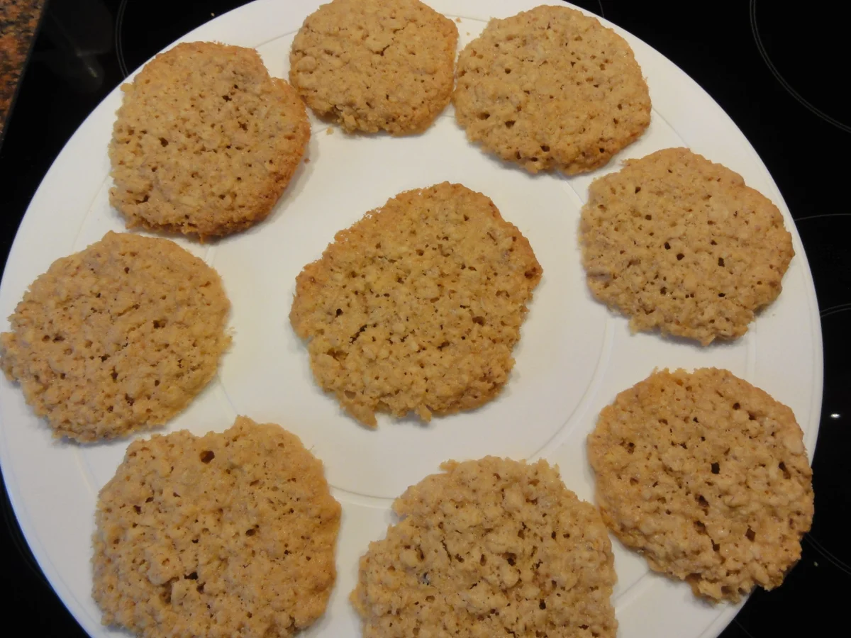 Kekse:   HAFERFLOCKEN ~ KEKSE - Rezept - Bild Nr. 3