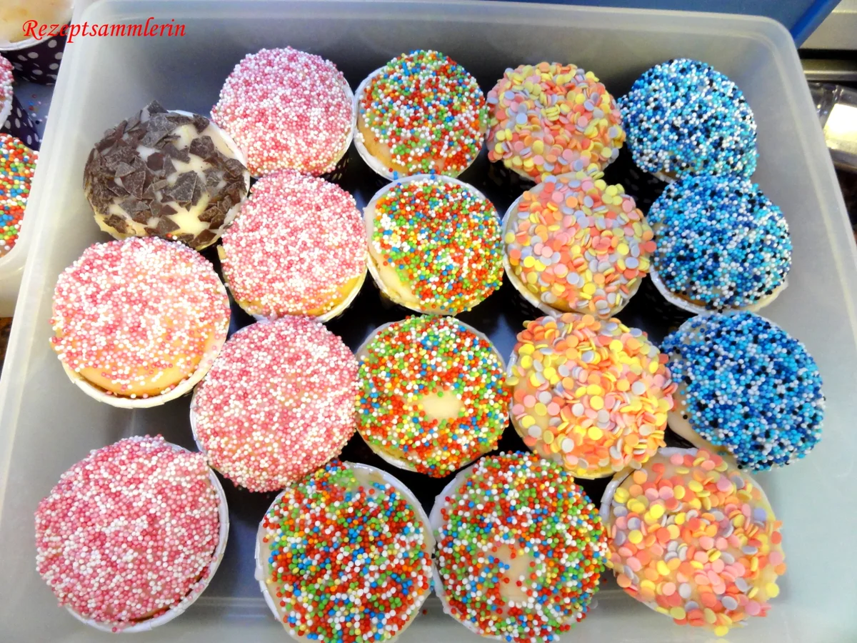 Rührteig:   MINI ~ ZITRONEN ~ MUFFINS - Rezept - Bild Nr. 3