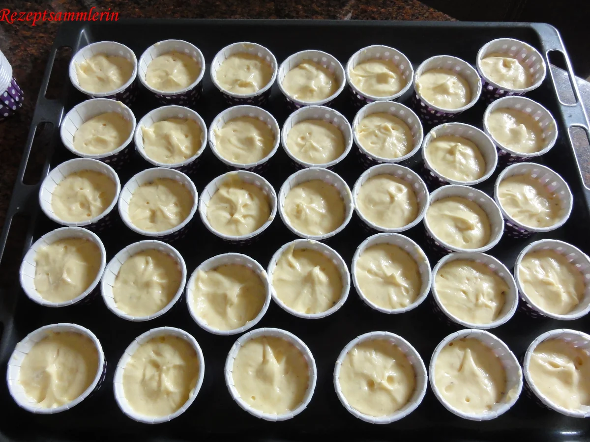 Rührteig:   MINI ~ ZITRONEN ~ MUFFINS - Rezept - Bild Nr. 7