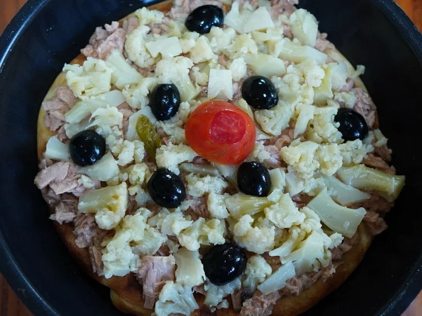 Saftig-würzige Pfannenpizza - Rezept - Bild Nr. 4
