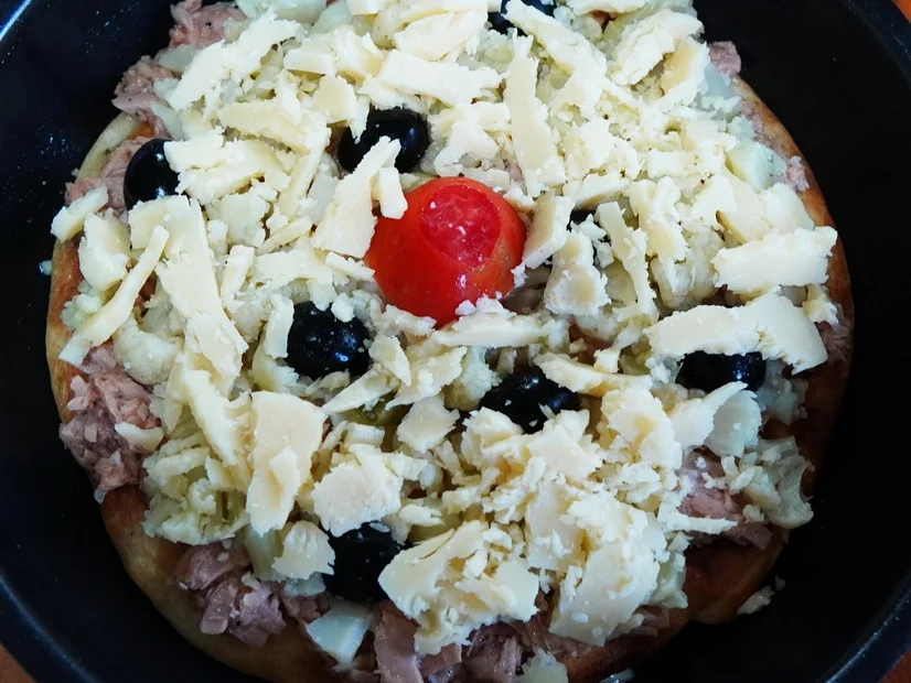 Saftig-würzige Pfannenpizza - Rezept - Bild Nr. 5