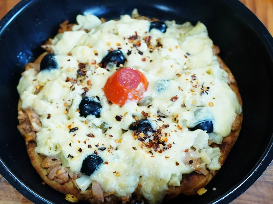 Saftig-würzige Pfannenpizza - Rezept - Bild Nr. 6