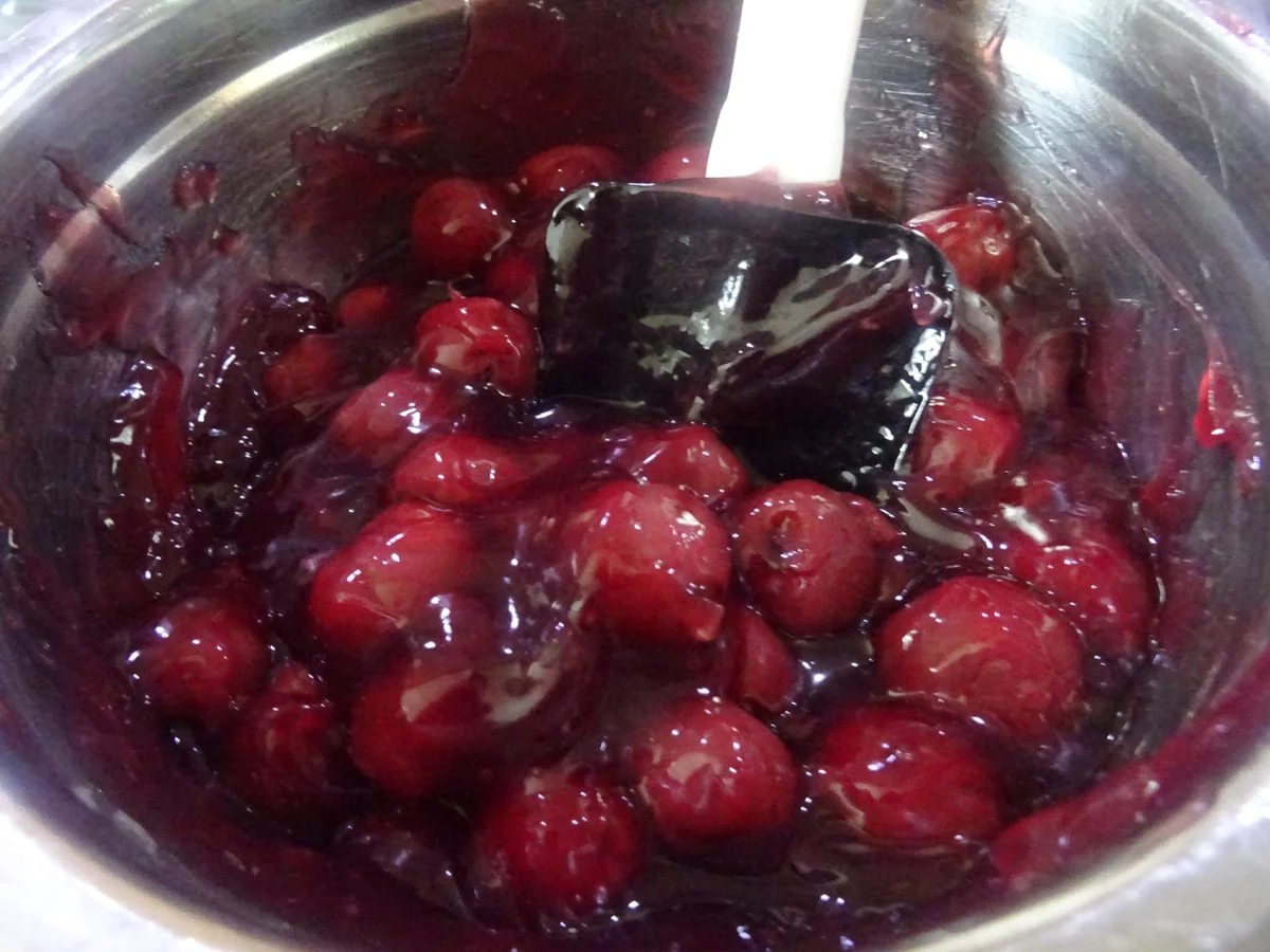 Ricotta-Schmand-Mousse nach "Schwarzwälder-Kirsch-Art" - Rezept - Bild Nr. 10859