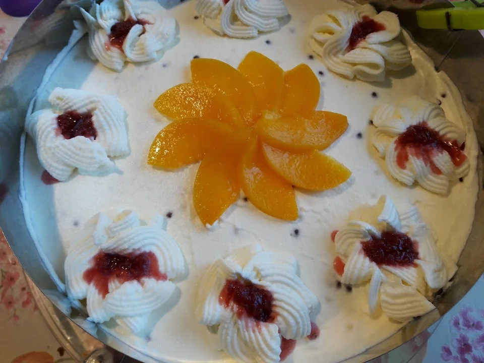 Pfirsich-Quark-Torte - Rezept - Bild Nr. 10886