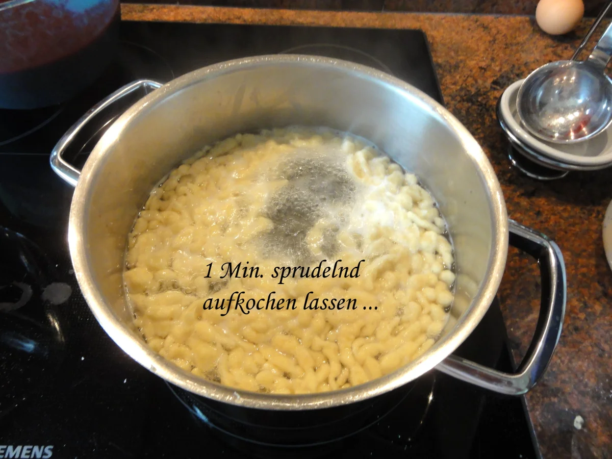 Rezept: Pasta: KÄSE ~ KNÖPFLE und Salat Bild Nr. 7 Pasta: KÄSE ~ KNÖPFLE und Salat - Rezept - Bild Nr. 7