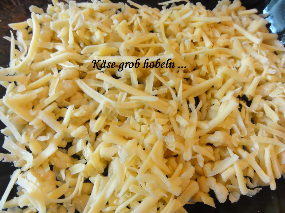 Pasta:   KÄSE ~ KNÖPFLE und Salat - Rezept - Bild Nr. 10