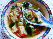 Kantonesische Gemüsesuppe mit Rührei - Rezept - Bild Nr. 2