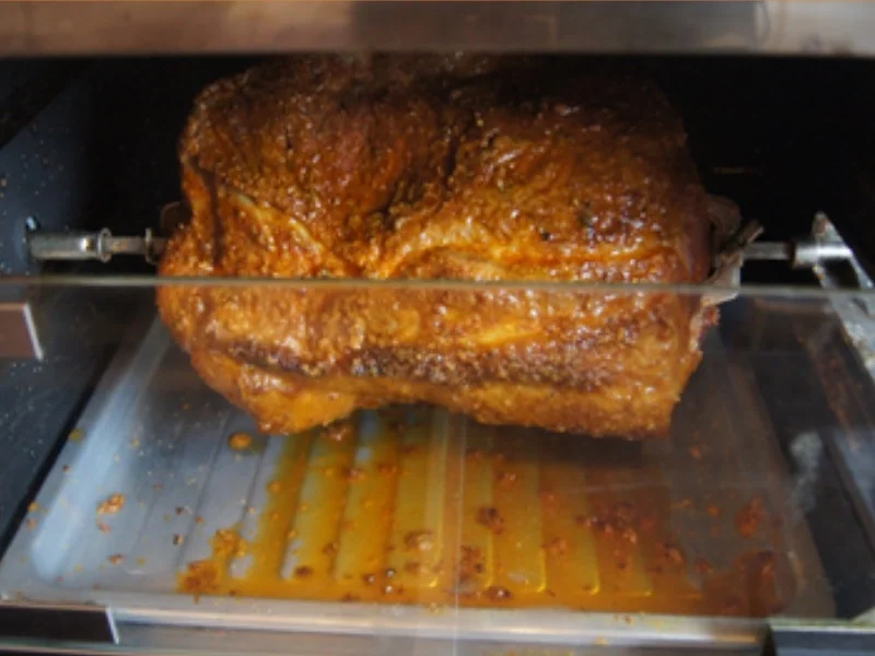 Rezept: Gegrillter Schweinenacken mit Sauce, Schinken-Buschbohnen und Drillingen Bild Nr. 9 Gegrillter Schweinenacken mit Sauce, Schinken-Buschbohnen und Drillingen - Rezept - Bild Nr. 9